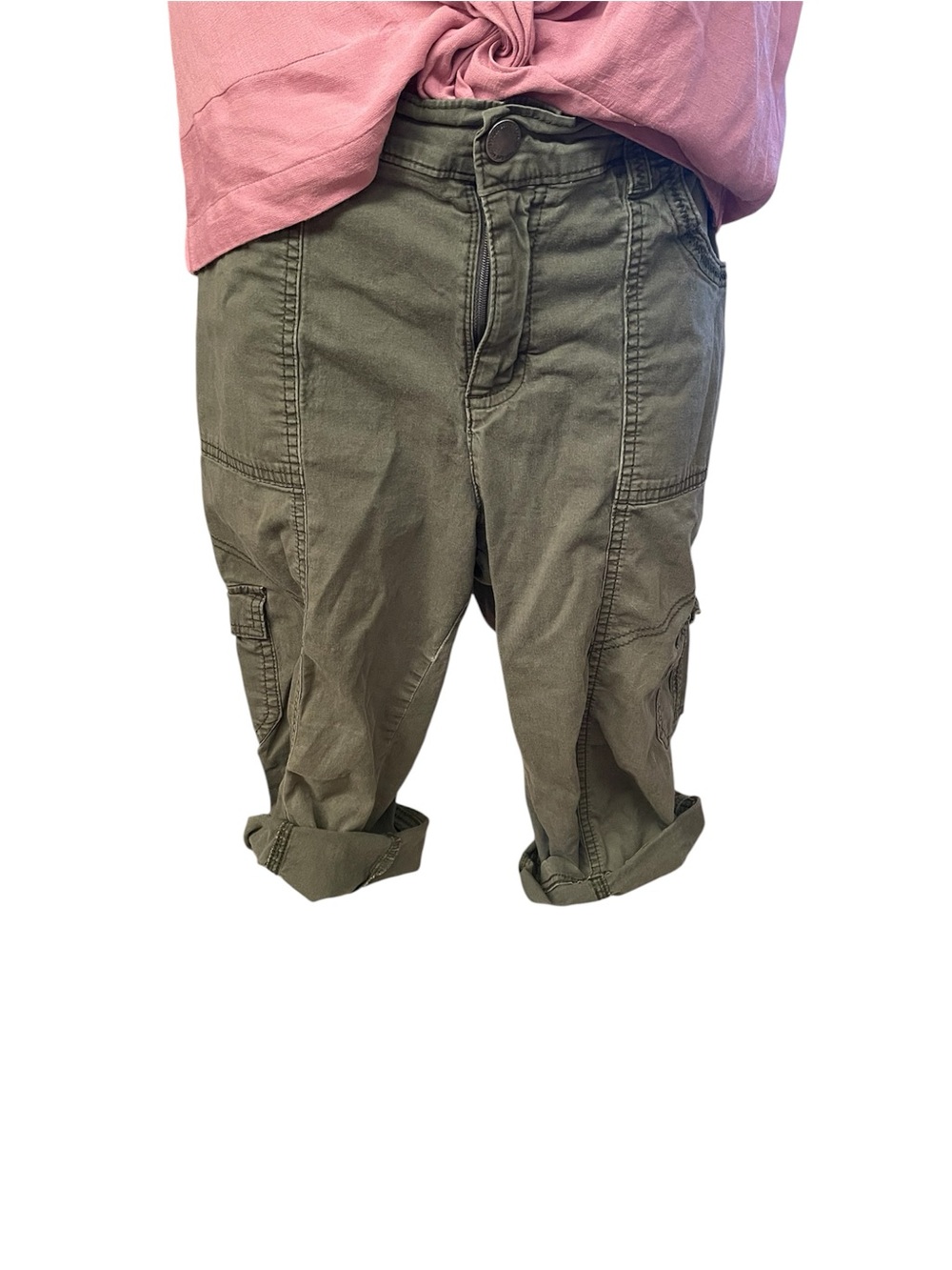Lee Womens Olive Green Cargo Pants